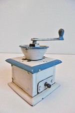 RARE MOULIN À CAFÉ DE DINETTE EN TÔLE PEINTE - DÉBUT XXème - CR/BING - CHARMANT