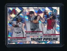 ROBINSON WIDENER 2020 BOWMAN CHROME TALENT PIPELINE ATOMIC RC REFRACTOR #/150