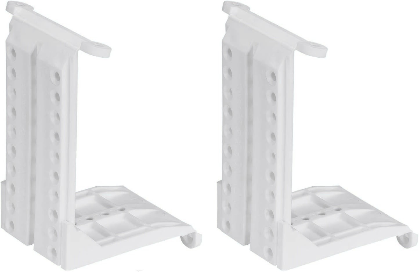 Taskar Sloping Ceiling Adapter Brackets For Sloped Wardrobe/Fascia Boards (Pair)