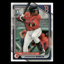 Johanfran Garcia Rookie #BP-49 2024 Bowman Prospects Boston Red Sox Baseball MLB