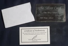 PYROMET SILVER CARD 1 OZ 0.999 FINE SILVER LOT 290154