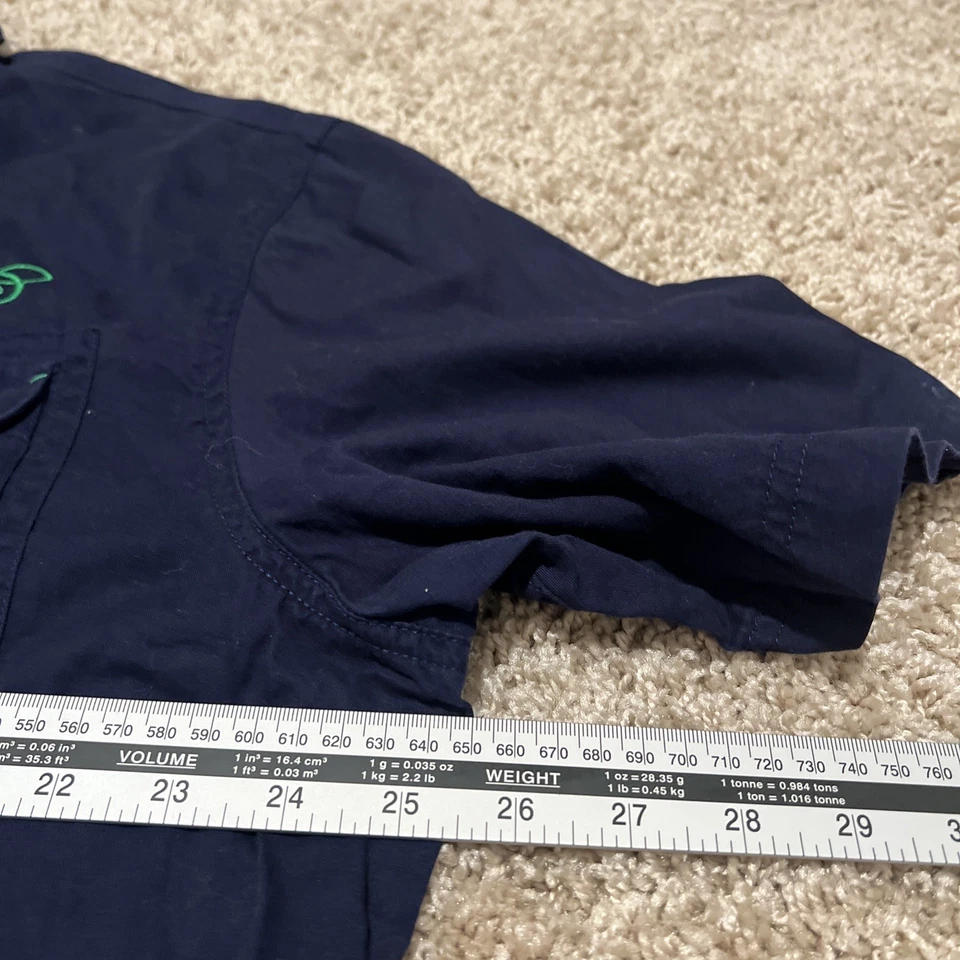 COOGI Mens XXL Australia Expedition Cargo Safari Oxford Button Up SS Y2K Street - Image 3 of 4