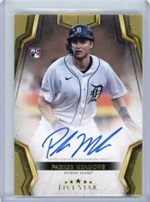 2024 TOPPS FIVE STAR #FSA-PM PARKER MEADOWS AUTOGRAPH RC (DETROIT TIGERS) 111125