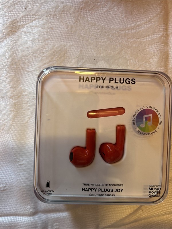 Happy Plugs Earbud Headphones with Mic Inline