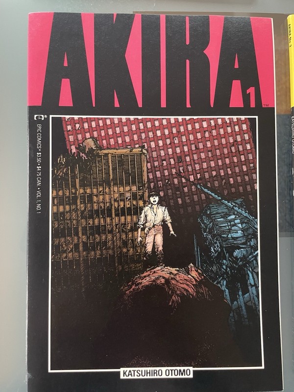Lot of 10 Akira Vol. 1-10 Epic Comics Manga by Katsuhiro Otomo Softcover English