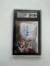 2021 Topps Stadium Club Chrome Lone Star Auto Mark McGwire Athletics SGC 10 1/5