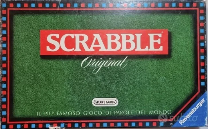 MATTEL Scrabble In Legno - JLJ56 - Mornati Paglia