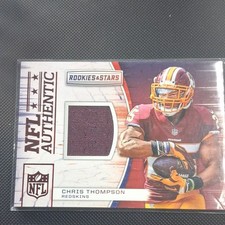 Panini 2018 Rookies & Stars Chris Thompson #A-4 NFL Authentic Relics Commanders