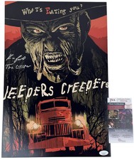 Kevin Ball signed 12x18 Poster The Creeper Jeepers Creepers JSA Authentication