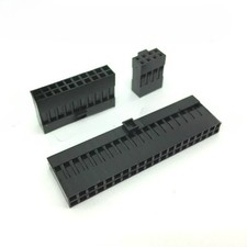 1000pcs 2.54mm connector double row 2 5P low convex plastic shell 10P with bump