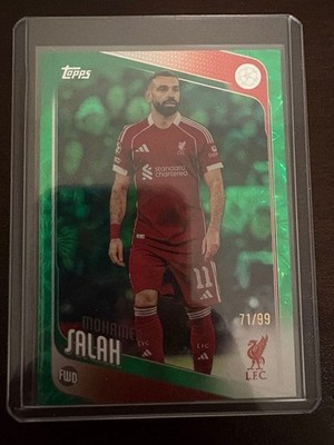Topps Mohamed Salah 71/99 Liverpool