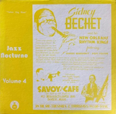 LP Sidney Bechet And His New Orleans Rhythm Kings Yellow Dog Blues - Jazz Noctu