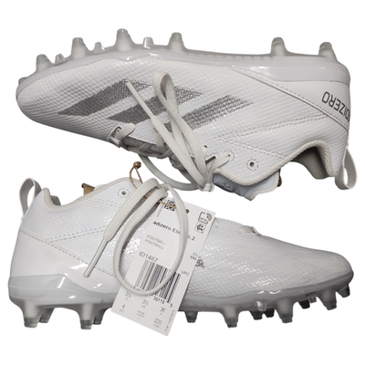 Adidas Adizero Electric.2 Football Cleats Youth US Size 4 White