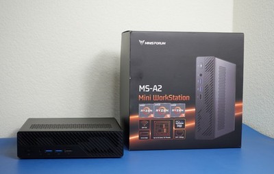 MINISFORUM MS-A2 Mini PC Ryzen 9 9955HX, 32GB DDR5, 2TB SSD, Occulink card