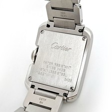 CARTIER W5310022 Tank Anglaze SM Quartz Stainless steel Women 【W】 5
