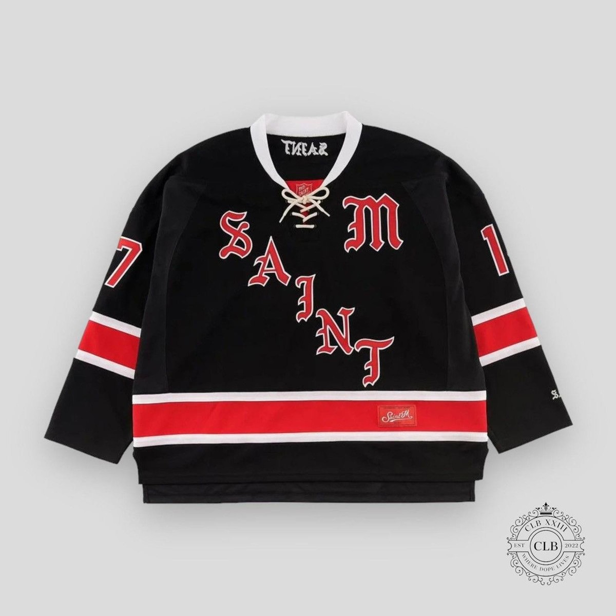SAINT MICHAEL SUPERNATURAL HOCKEY JERSEY - BLACK | eBay