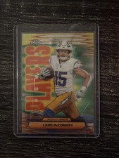 2025 Topps Chrome PP-27 Ladd McConkey Power Players Refractor Chargers