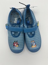 Bluey Kids Water Shoes Size 13/1 Blue Bingo Bandit Ground Up NWT Beach Pool
