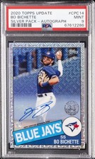 2020 TOPPS UPDATE SILVER PACK 1985 CHROME PROMO BO BICHETTE RC 51/99 PSA 9