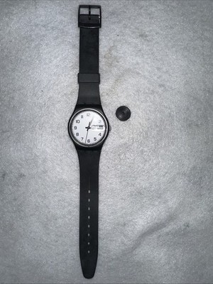 1999 Vintage Swatch Watch GB743 ONCE AGAIN Swiss Quartz Unisex Tested