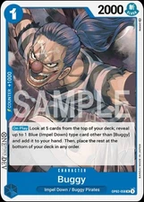 Buggy - OP02-058 - R - Foil - Near Mint