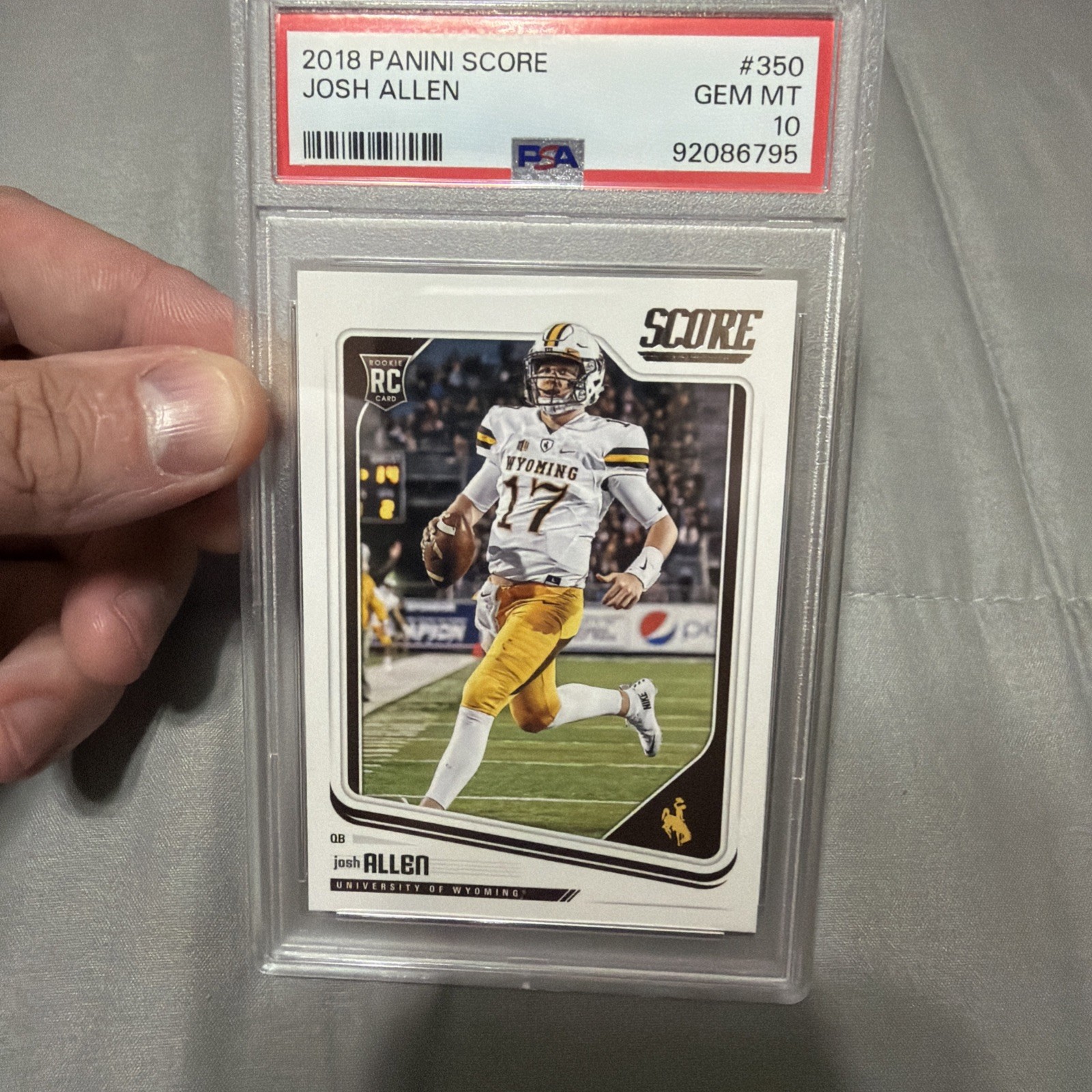 Josh Allen Panini Score #350 Base