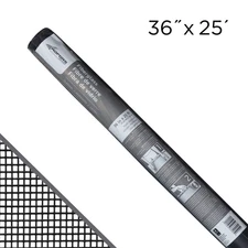 Saint-Gobain ADFORS 36 in. x 25 ft. Charcoal Fiberglass Screen Roll for Door
