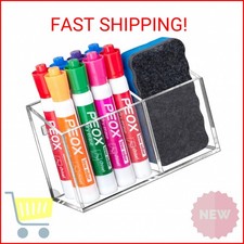 BEYGORM Magnetic Dry Erase Marker Holder for Whiteboard,Non-slip Acrylic Magnet