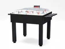 Shelti Breakout Dome Bubble Rod Hockey Game Table - Black