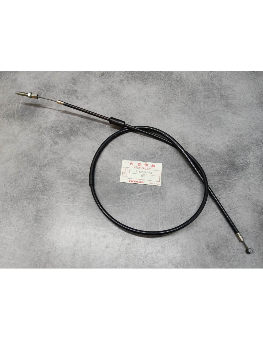 Câble d'embrayage HONDA 22870375000 en acier renforcé haute précision