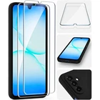 For Samsung A17 A26 A16 A36 A56 A57 Case & Screen Protector Silicone Phone Cover