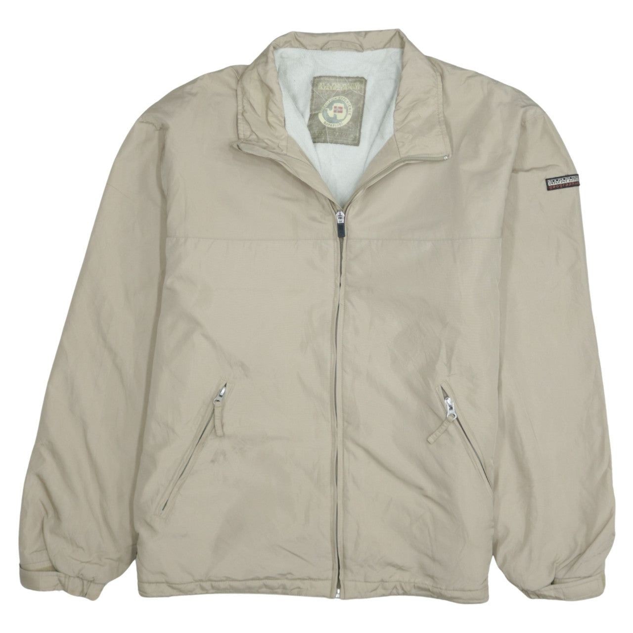 Vintage NAPAPIJRI BEIGE JACKET MENS L