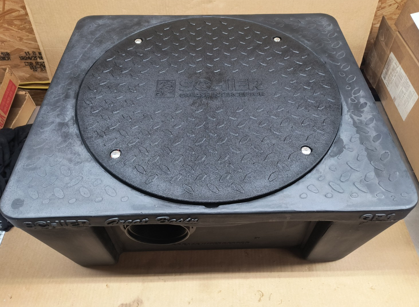 Shier Great Basin Grease Interceptor Trap GB1 4060-001-04