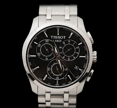Tissot Metalluhr Quarz schwarz 41MM T035.617.11.051.00 150639610
