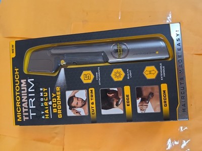 Micro Touch Titanium Trim Hair Cutting Body Shaver and Groomer - 092120