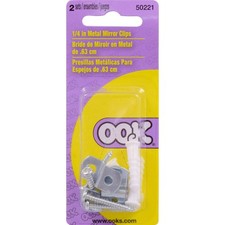 Hillman 534006 Ook Mirror Hanging Set Pack of 12