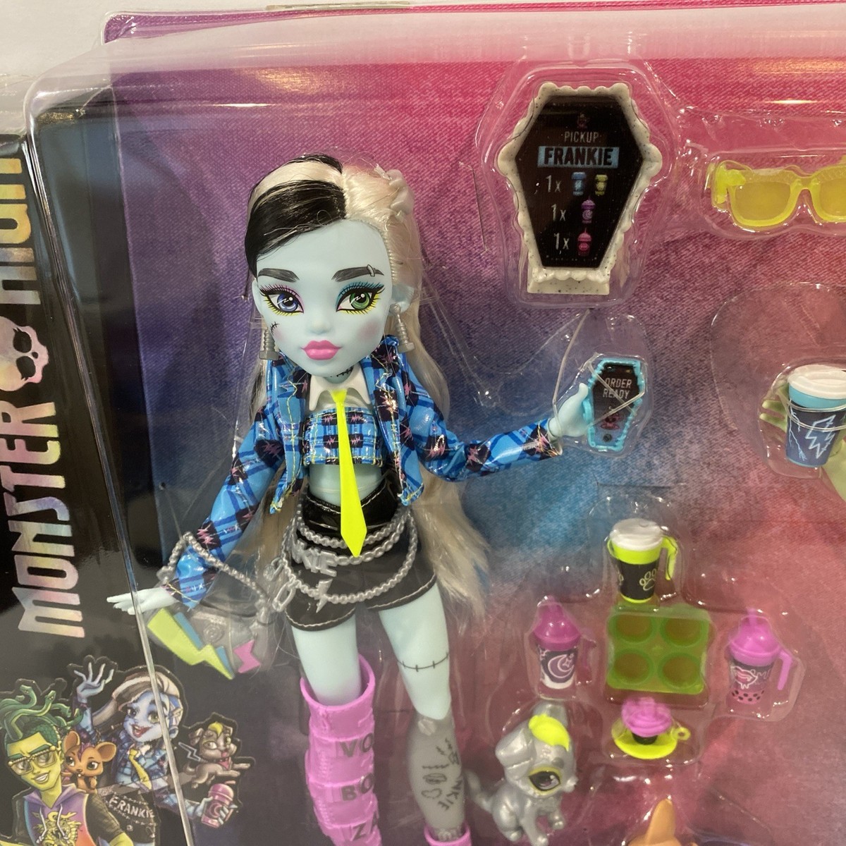 Monster High Deuce And Frankie Stein Coffee Break Fashion