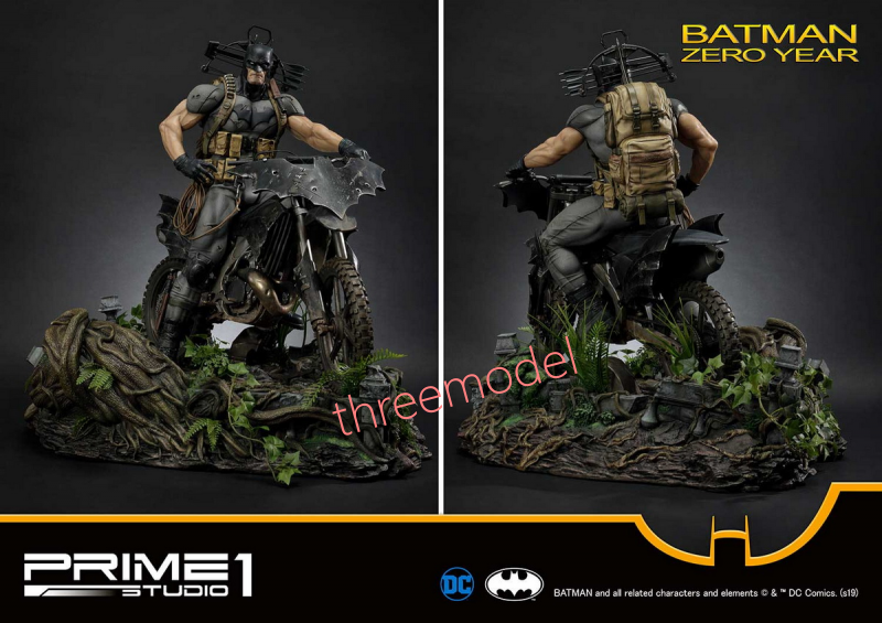 Prime 1 Studio UMMDC-01 Batman Zero Year Motorcycle Standard Ver