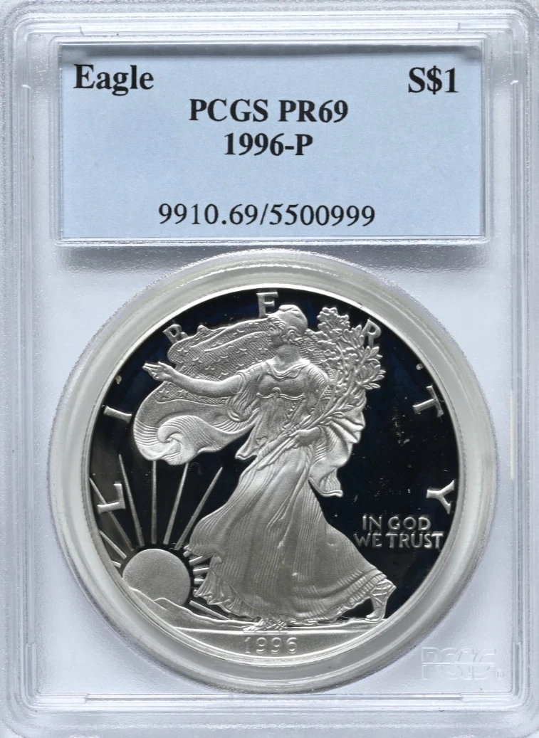 American Eagle Proof 1996 Silver Bullion Coins for sale | eBay