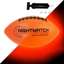 NightMatch Football Americano Erl 6 LED Leuchtfootball Palla da Gioco Luminoso