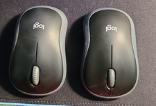 Lot of 2 Logitech Logi Wireless Mouse M185 w/o dongles MR0085