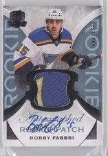 2015-16 Upper Deck The Cup Rookie 151/249 Robby Fabbri #130 Patch Auto k4s