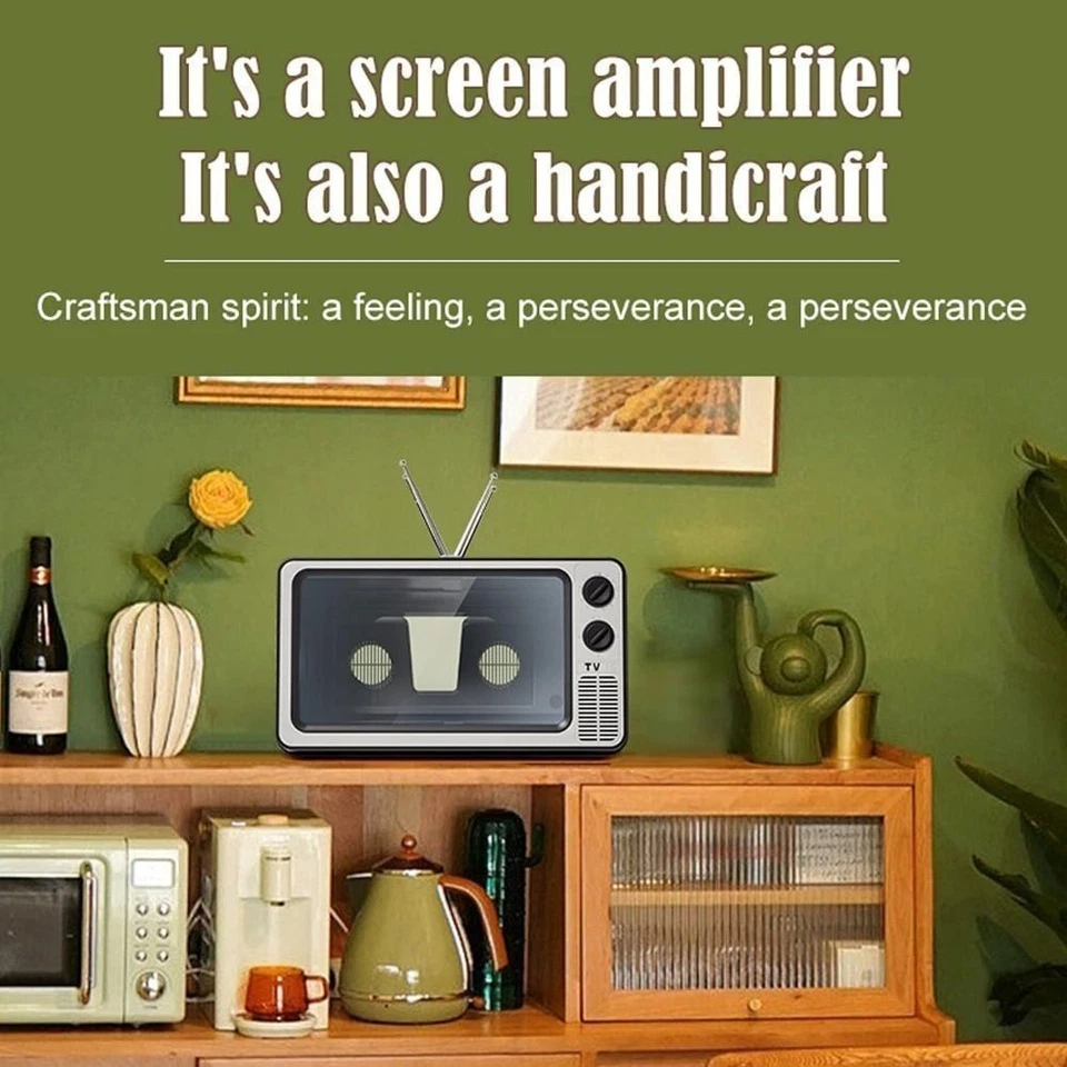 Amplificador de pantalla de teléfono móvil de 12" amplificador de pantalla de teléfono NUEVO Foto 4 de 4