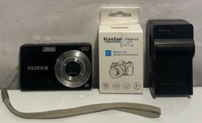 Tested Fujifilm FinePix J20 10.0MP Digital Camera Black Battery Charger Battery
