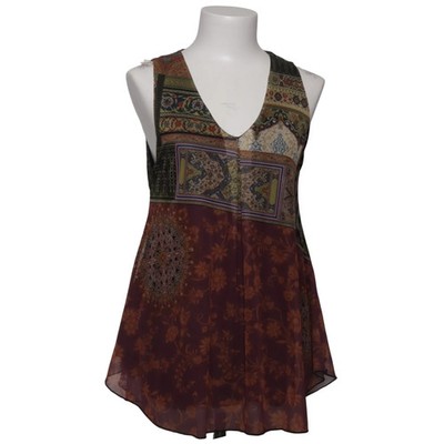 Desigual, Top, Größe: M, Rot/Mehrfarbig, Print, Damen #5AU