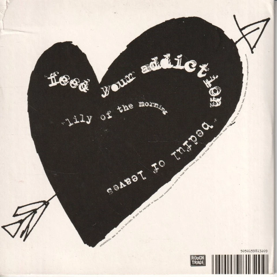 Eastern Lane Feed Your Addiction CD UK Rough Trade 2003 Single Promo In Karte - Bild 2 von 2
