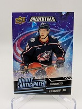 💥 2022-23 Upper Deck Credentials Highly Anticipated Carson Meyer #HA-37 Rookie