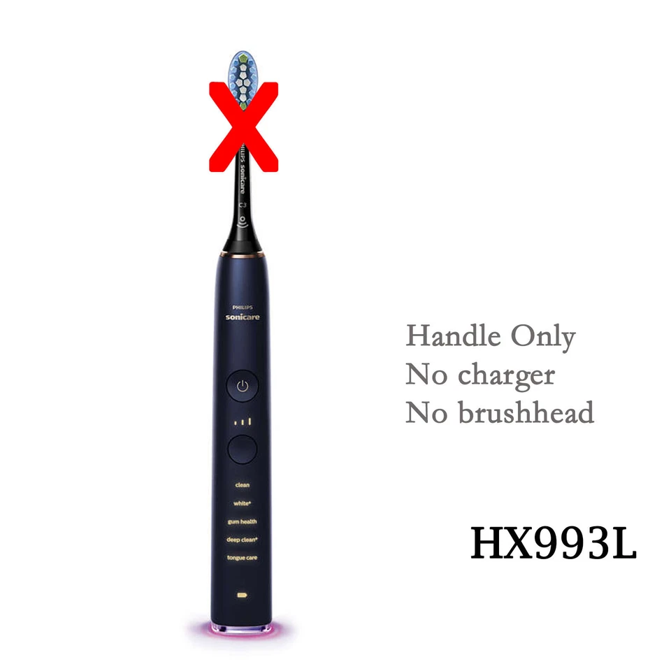 Philips Sonicare DiamondClean Smart 9700 Electric Toothbrush Handle HX993L Blue - Image 2 of 4