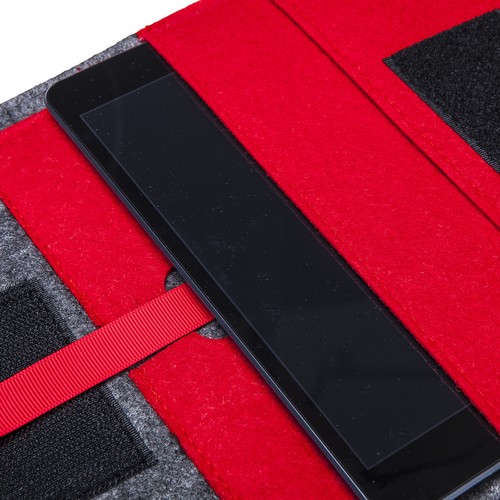 Felt Fabric Sleeve Case Cover,iPad,Tablet,Documents 3 Pockets.6 Colors 2 Sizes - 第 31/38 張圖片