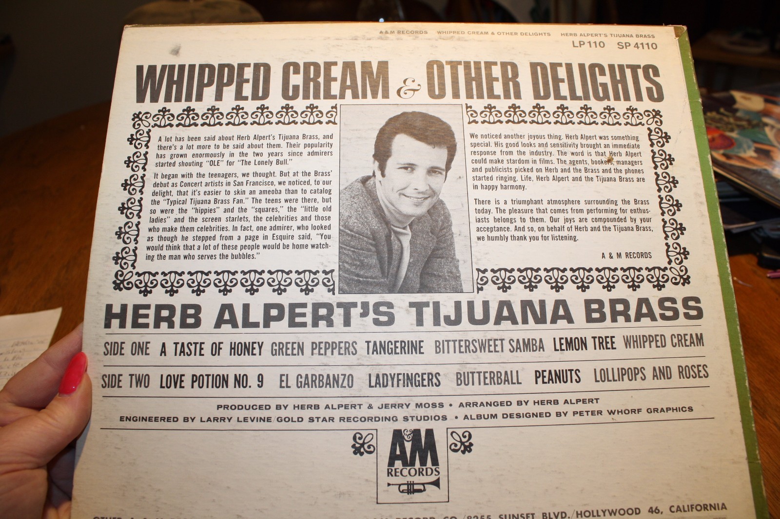 Whipped Cream Other Delights Herb Alpert S Tijuana Brass For Sale Online Ebay